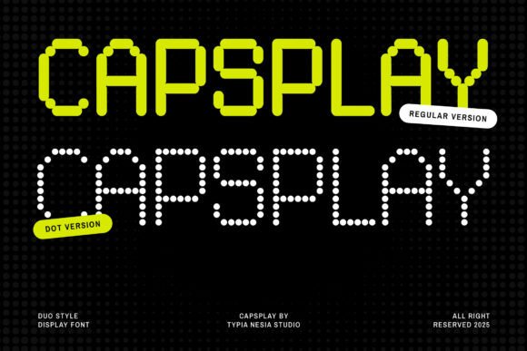 Capsplay: A Bold Fusion of Retro and Futuristic Design