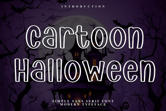 Cartoon Halloween: Bringing Festive Cheer to Modern Typography
