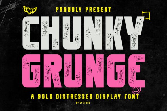 Chungkygrunge Regular: Bold, Rugged, and Ready for Impact