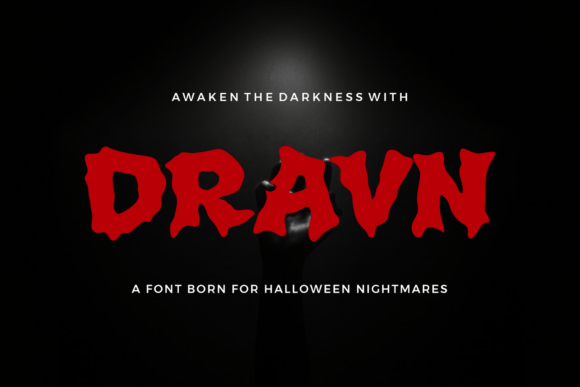 Dravn: Elevate Horror Design with Menacing Typography