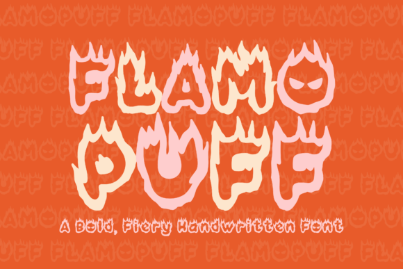 Flamopuff: The Bold, Chubby Font That Sparks Creativity