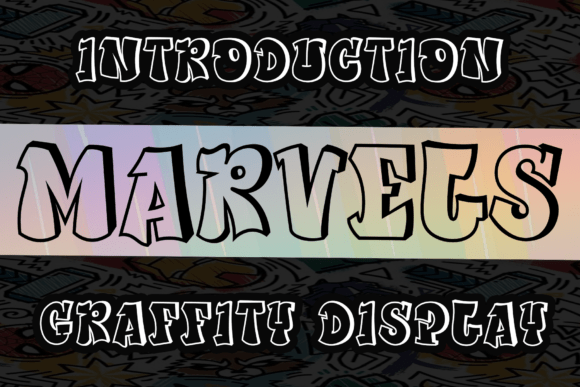 Marvels: A Playful Font for Dynamic Design Projects