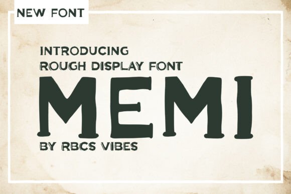 Memi: A Handcrafted Font That Elevates Design with Character and Versatility