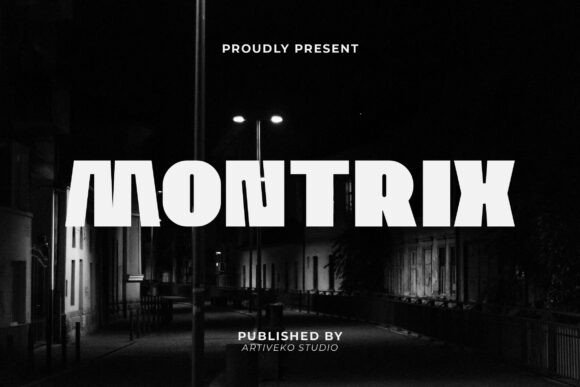 Montrix: Bold Typography for Impactful Design