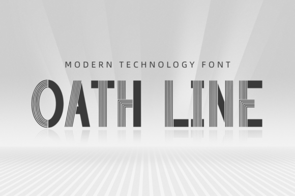 Oath Line: The Futuristic Font Redefining Modern Design Aesthetics