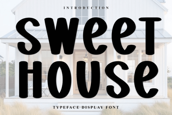Sweet House Font: A Festive Choice for Holiday Typography