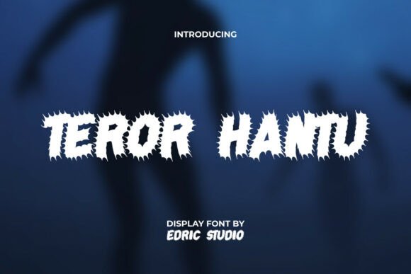 Terorhantu: A Bold, Spooky Font with Playful Personality