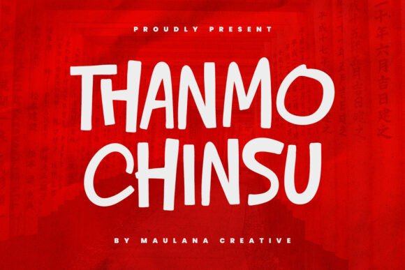 Thanmo Chinsu: A Playful Brush Font for Creative Expression
