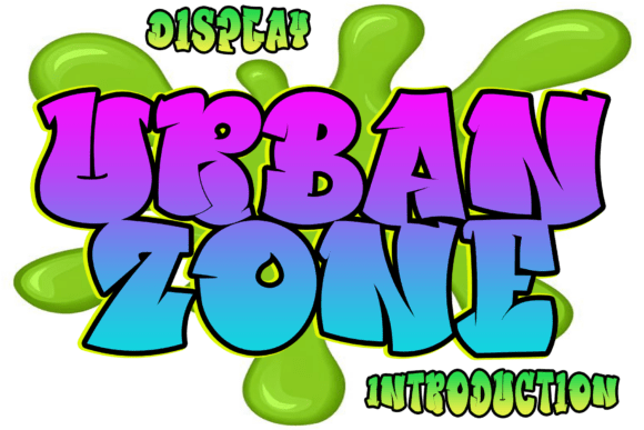 Urban Zone: A Bold Typeface for High-Impact Design